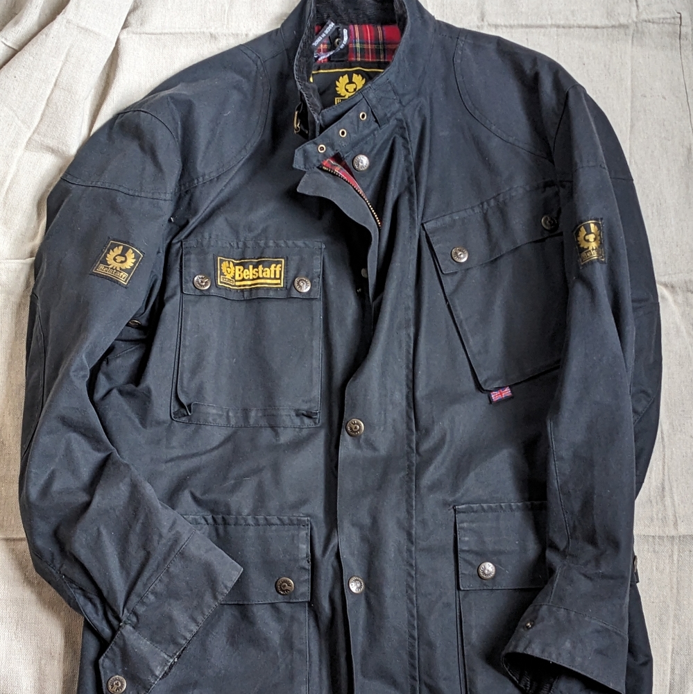 Vintage Belstaff Trialmaster Waxed Jacket XL (UK XXL)